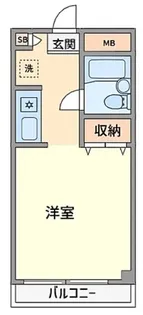 Dエスト東野【2階】の間取り