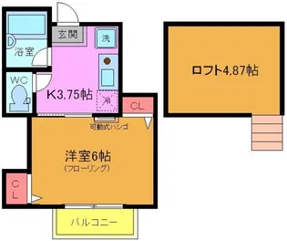 Pure Maison S&I【2階】の間取り