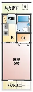 グレイスすが【1階】の間取り