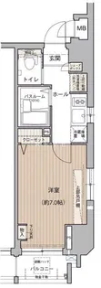 エステムプラザ丸の内NORTHRISE【6階】の間取り