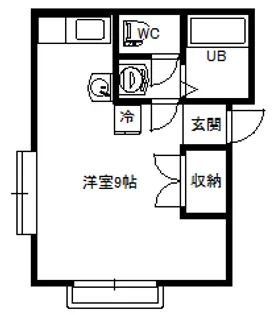 ピーノヴェルデ【2階】の間取り