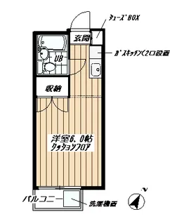 東京都杉並区永福1【アパート】の間取り