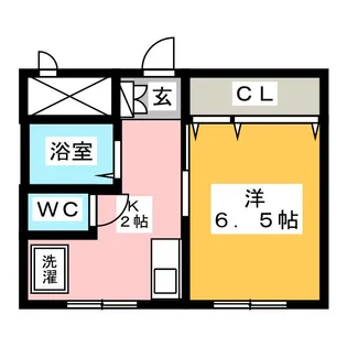 近藤ビル【4階】の間取り