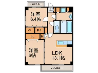 Tutti27【4階】の間取り