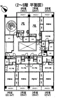 サンヴィレッジ平尾【2階】の間取り