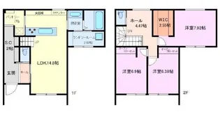 埼玉県さいたま市緑区大字三室【一戸建】の間取り