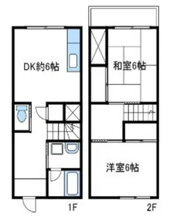 神奈川県厚木市妻田西3【一戸建】の間取り