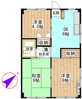 王子台ビル【2階】の間取り