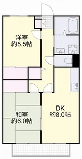 和田コーポ【2階】の間取り