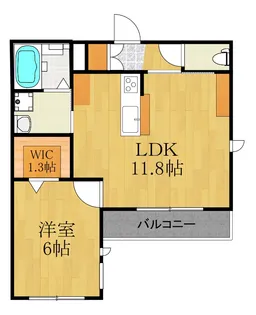 プラージュ蔵前【2階】の間取り