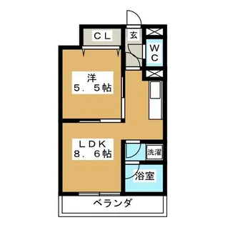 グランヴィラ(K-073)【3階】の間取り