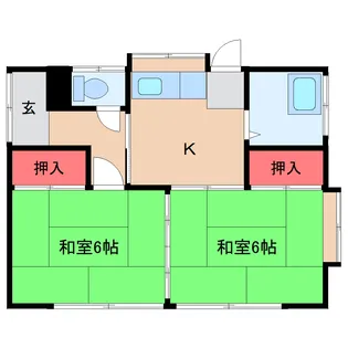 茨城県水戸市吉沢町【一戸建】の間取り