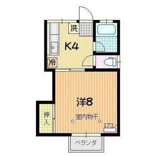 ファミーユK-B棟【2階】の間取り