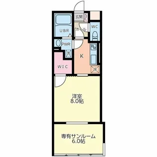 neo-f【1階】の間取り