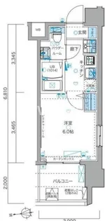 ジェノヴィア白金台グリーンヴェール【3階】の間取り