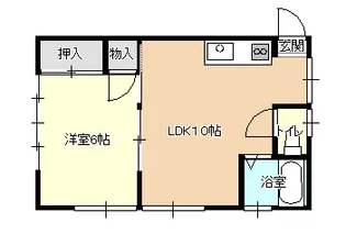 コーポみずほ【2階】の間取り