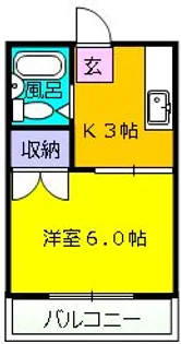 シャンボール浜名【2階】の間取り