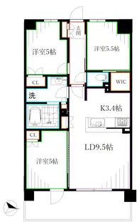トラープランド蒼麗館【2階】の間取り