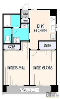 東京都東大和市新堀3【マンション】の間取り