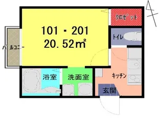グッドシャインレジデンス久喜【1階】の間取り