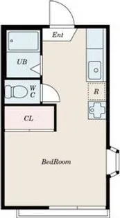 テラスタカノA【2階】の間取り