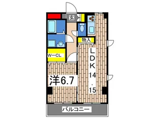 ヒルサイドコ-ト東戸塚【1階】の間取り