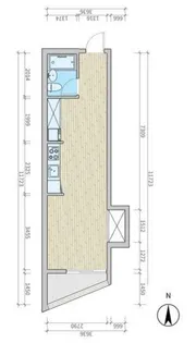 豊島サロンビル【3階】の間取り