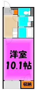 M アルカンシェル【1階】の間取り