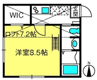 ロフトハウス大宮北【1階】の間取り