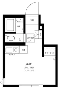 ウィンズ・パレ西落合【1階】の間取り