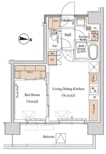 東京都江東区木場6【マンション】の間取り