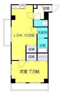 パラディ【3階】の間取り