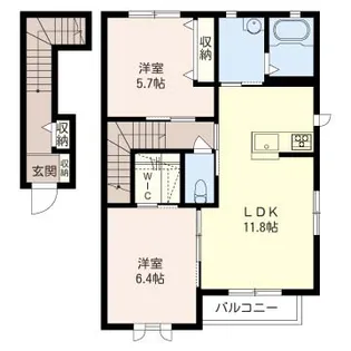 プラセール【2階】の間取り