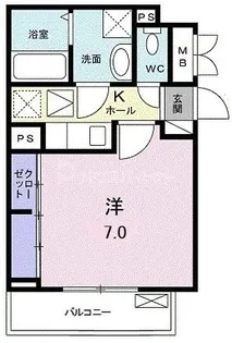 埼玉県さいたま市見沼区深作1【アパート】の間取り