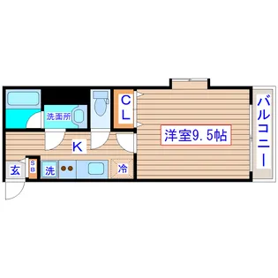 プランドビル本町【8階】の間取り