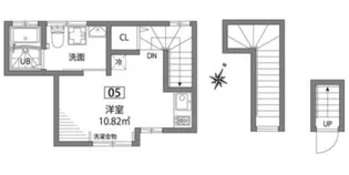 グランエッグス梅ヶ丘W【2階】の間取り