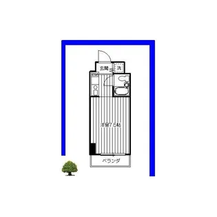 テディマンション【7階】の間取り