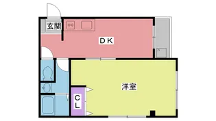 ソレイユルナ1【3階】の間取り