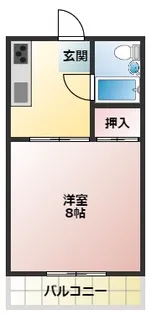 コーポホープ【2階】の間取り