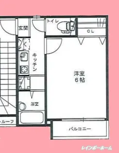 ヴェラアズール篠崎【3階】の間取り