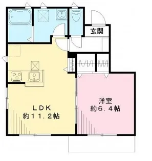 オハナ エム【1階】の間取り