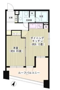 東京都千代田区西神田1【マンション】の間取り