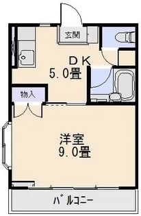 オークIII【1階】の間取り