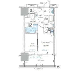 東京都江東区大島4【マンション】の間取り