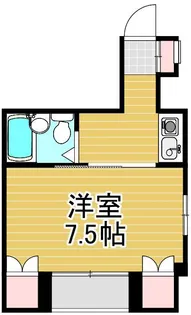 山下ビル【4階】の間取り