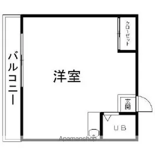 コーポプチIII【3階】の間取り