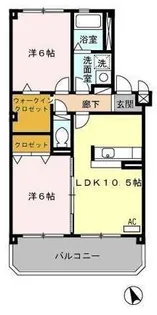 山形県山形市下条町4【マンション】の間取り