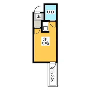 コーポ更科【2階】の間取り