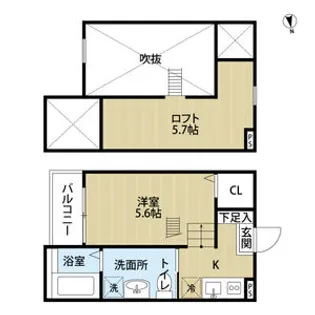 Regalo Hibino(レガーロヒビノ)【1階】の間取り