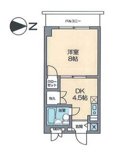 神奈川県横浜市緑区台村町【マンション】の間取り
